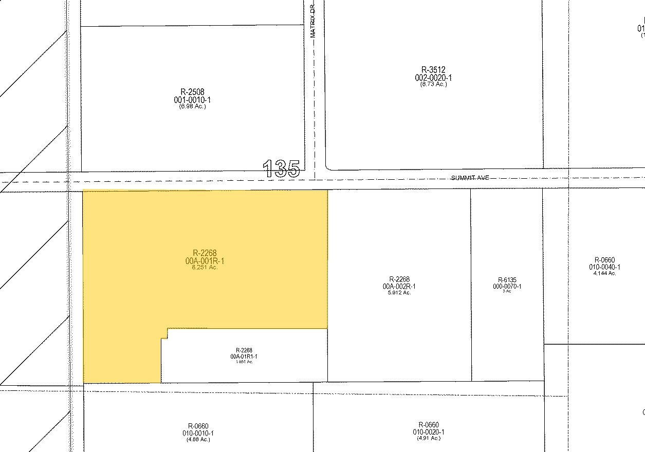 2800 Summit Ave, Plano, TX for sale Plat Map- Image 1 of 1