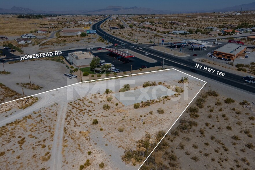 3040 S hwy 160, Pahrump, NV for sale - Aerial - Image 3 of 4