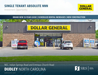 More details for NEC. Indian Springs Road and Emmaus Church Road, Dudley, NC - Retail for Sale