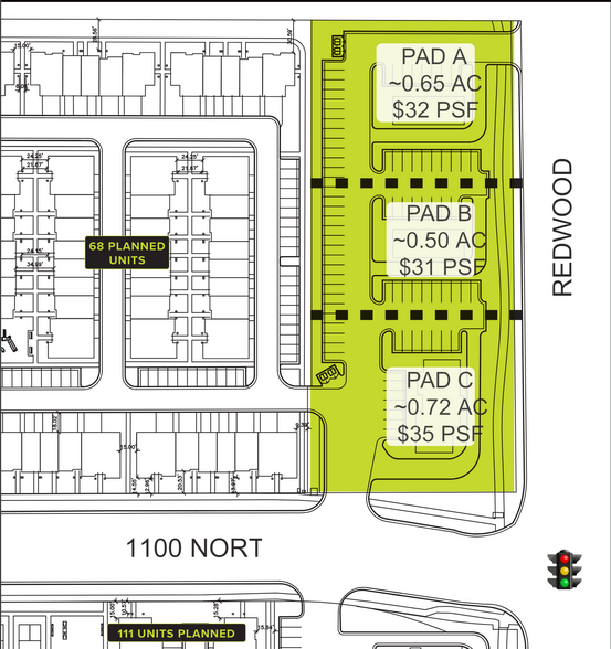 2596 S Redwood Rd, North Salt Lake, UT for sale - Site Plan - Image 3 of 3