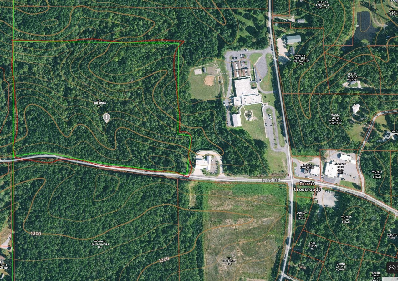 0 Acres Land Rd & Lower Burris Rd, Canton, GA 30114 Cherokee County