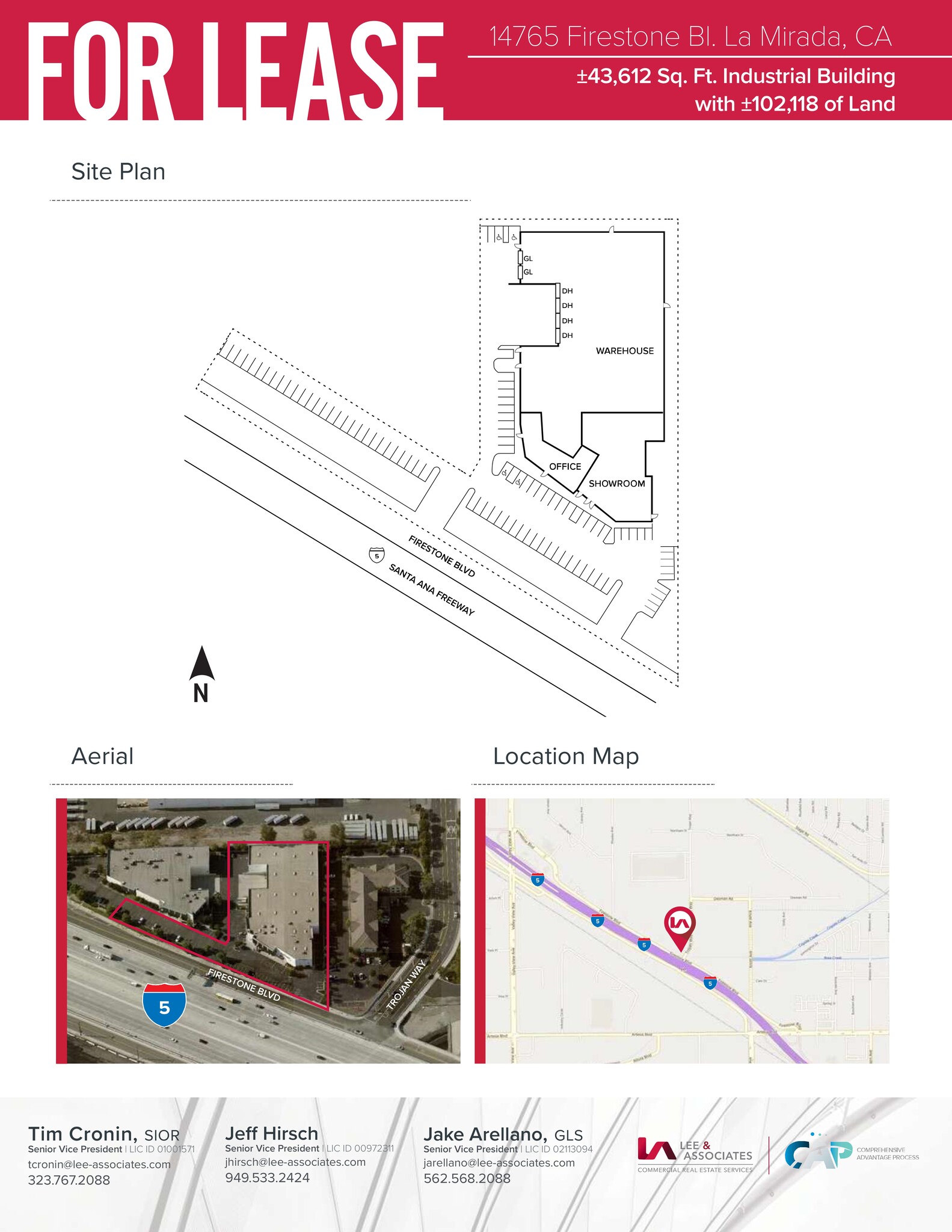 14765 Firestone Blvd, La Mirada, CA for lease Site Plan- Image 1 of 2