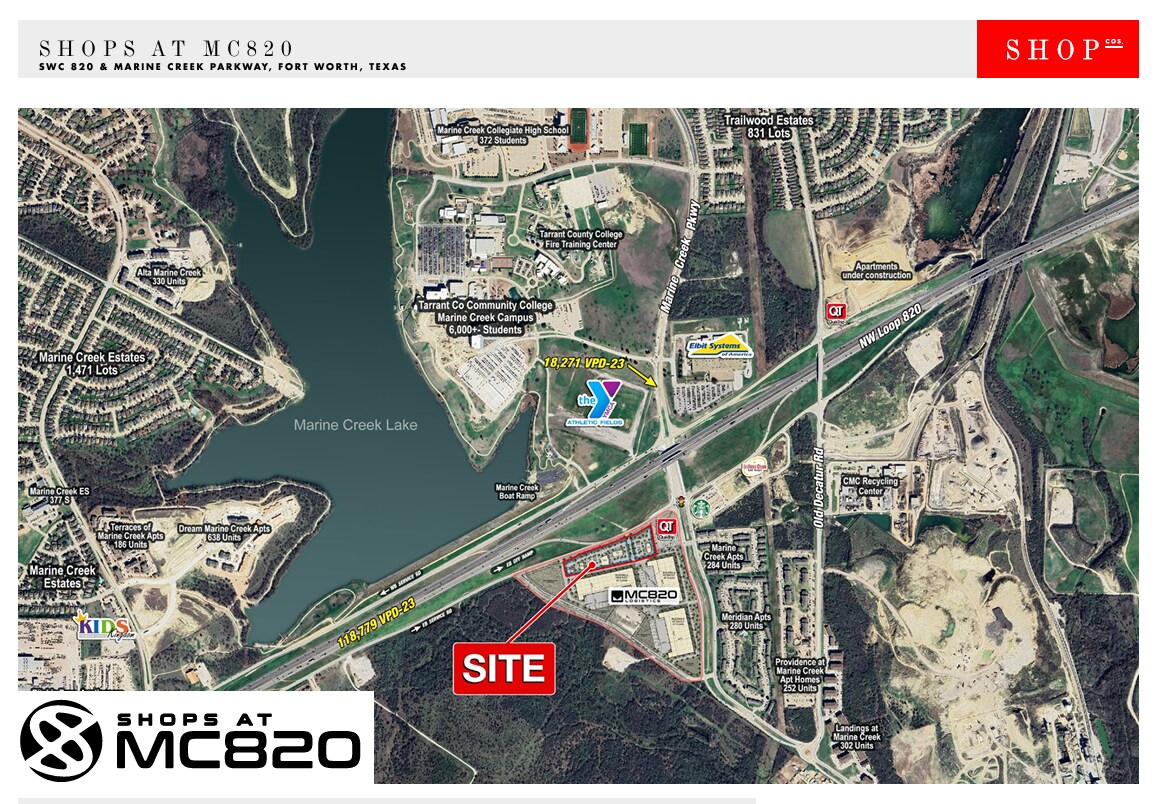 MARINE CREEK & 820 SWQ hwy, Fort Worth, TX 76179 Land for Sale