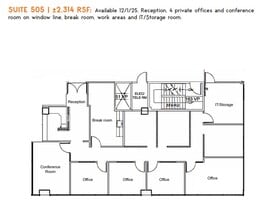 404 Camino del Rio S, San Diego, CA for lease Floor Plan- Image 1 of 1