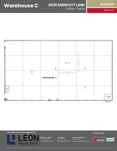 8330 Endicott Ln, Dallas, TX for lease Floor Plan- Image 1 of 4