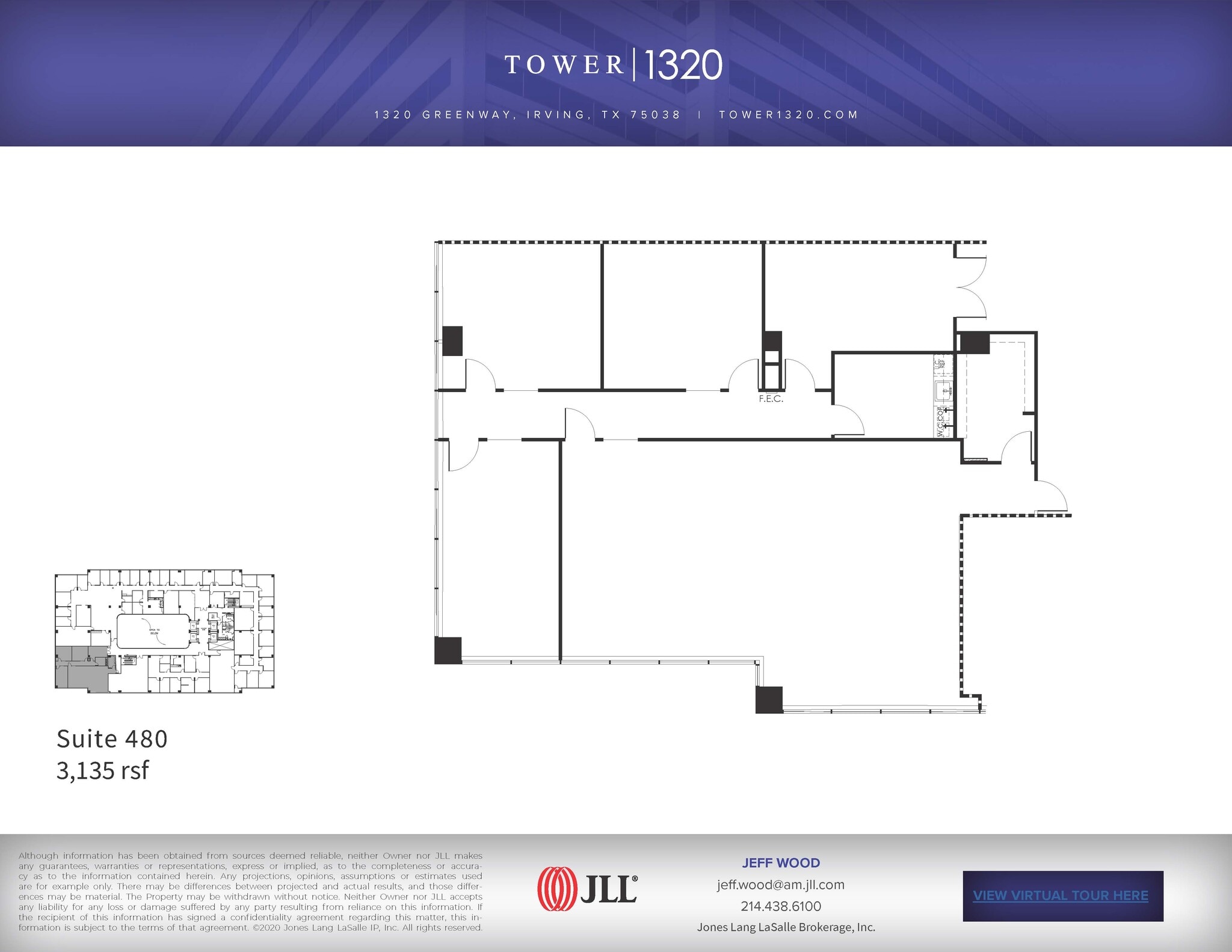 1320 Greenway Dr, Irving, TX for lease Floor Plan- Image 1 of 2