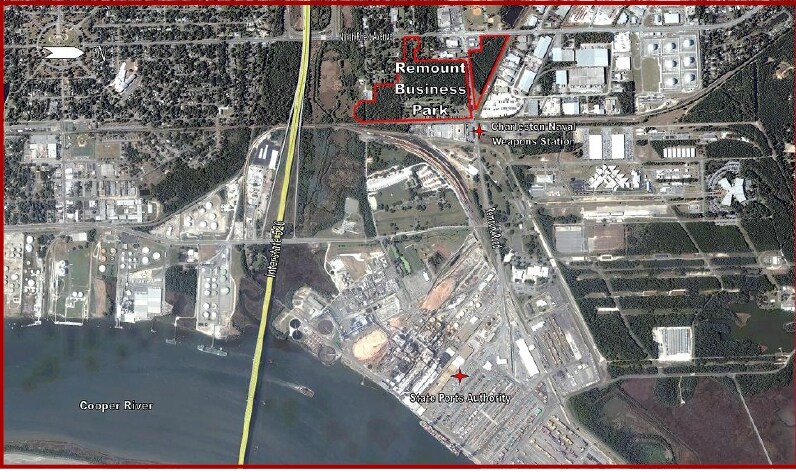 1101 Remount Rd, North Charleston, SC for lease - Aerial - Image 2 of 14