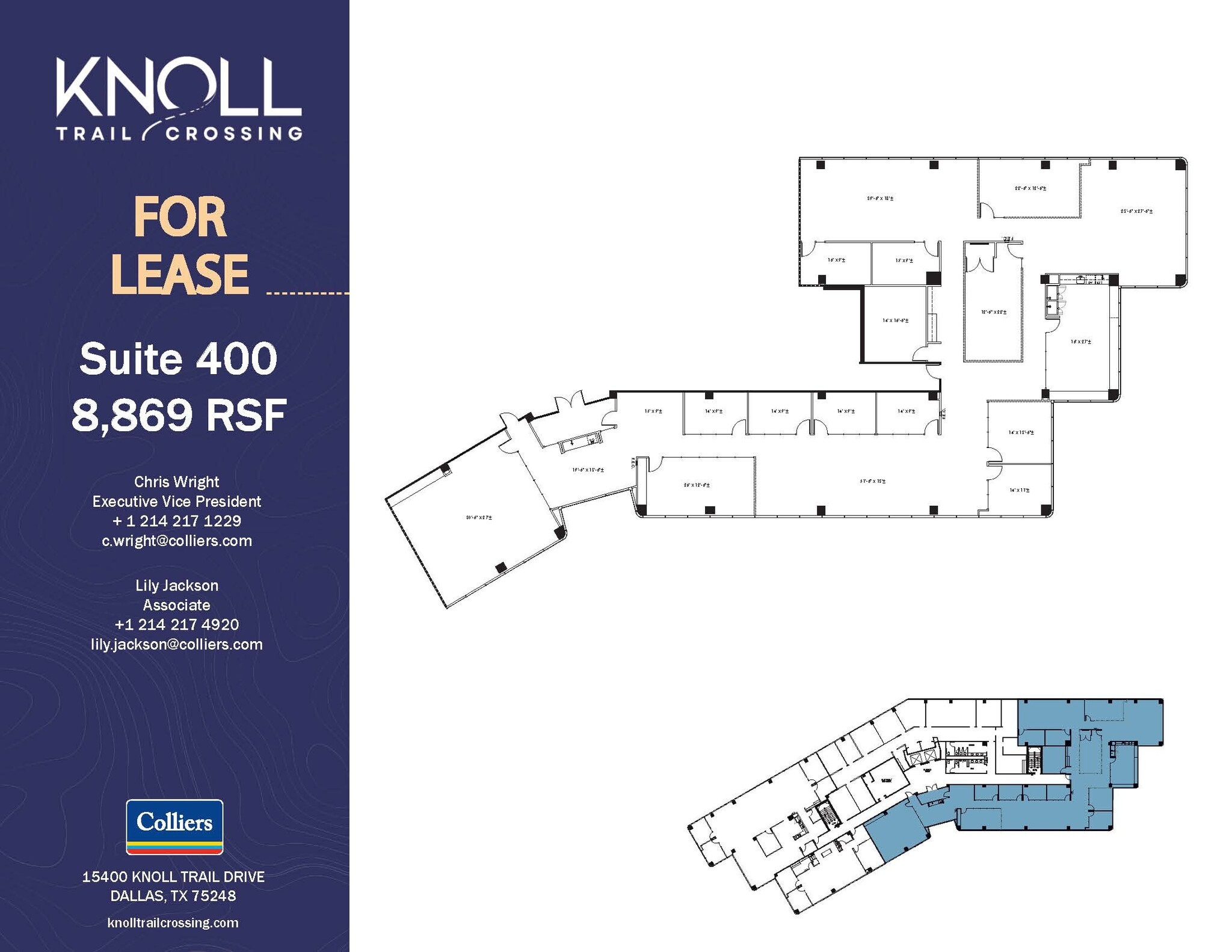 15400 Knoll Trail Dr, Dallas, TX for lease Floor Plan- Image 1 of 1