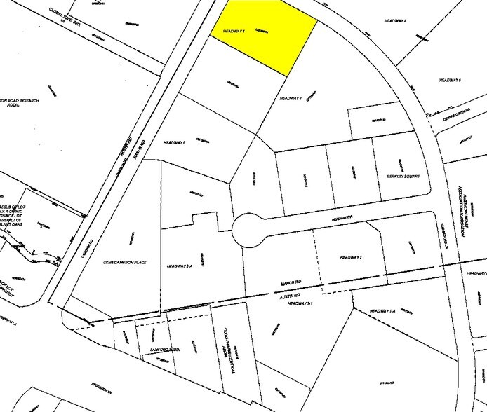 8101 Cameron Rd, Austin, TX for sale - Plat Map - Image 1 of 1