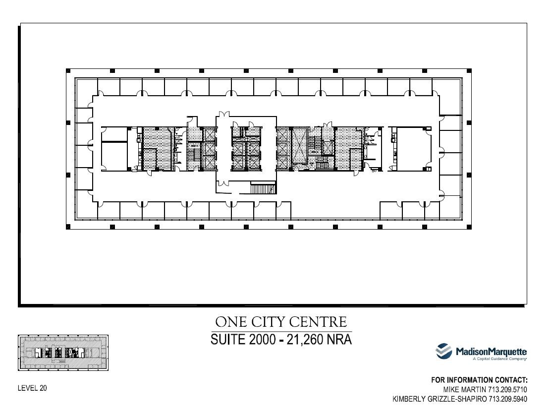 1021 Main St, Houston, TX for lease Floor Plan- Image 1 of 1