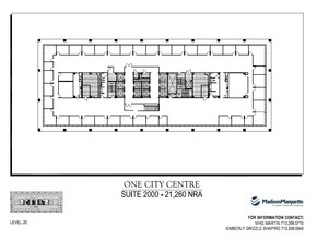 1021 Main St, Houston, TX for lease Floor Plan- Image 1 of 1