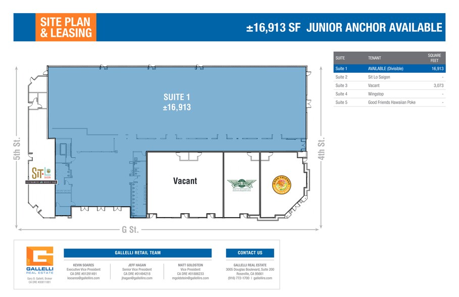 400-424 G St, Davis, CA for lease - Site Plan - Image 2 of 4