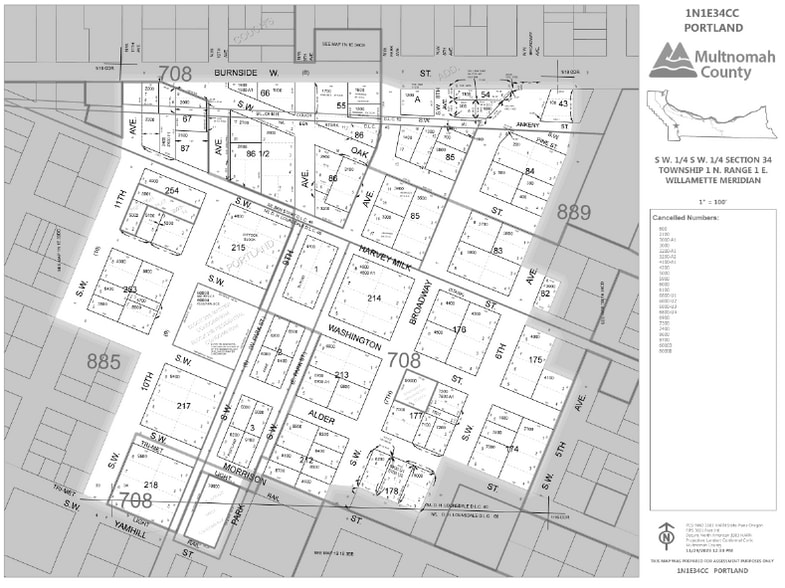 721 Sw Oak St, Portland, OR for lease - Plat Map - Image 2 of 21
