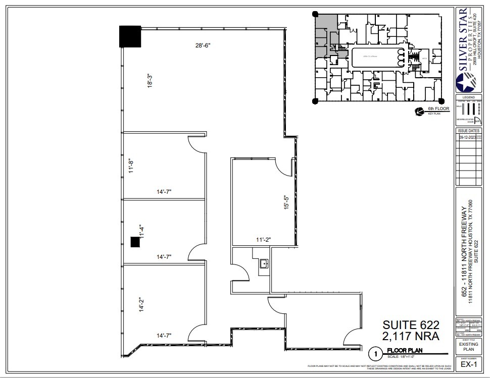 11811 North Fwy, Houston, TX for lease Floor Plan- Image 1 of 1