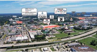 NEC SH 249 & Medical Complex Drive, Tomball, TX - AERIAL map view - Image1
