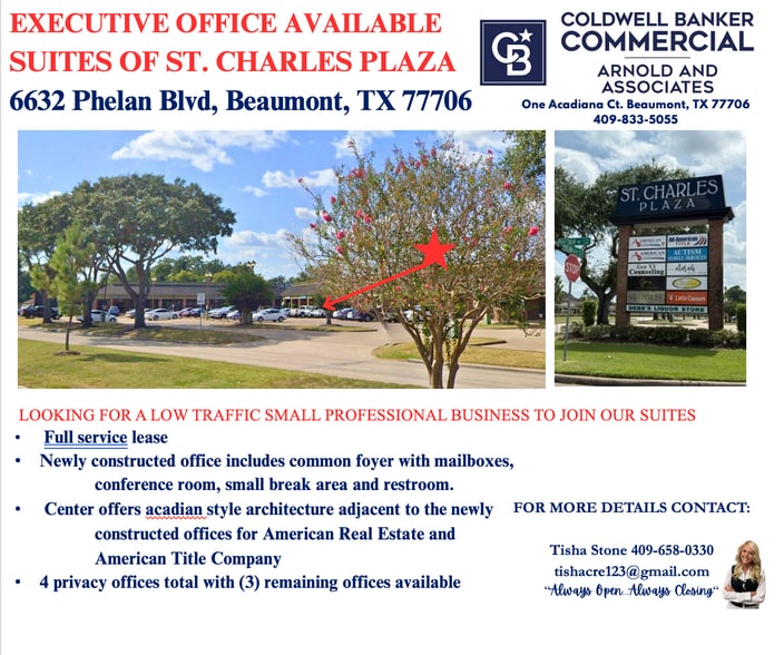 6622-6666 Phelan Blvd, Beaumont, TX for lease - Building Photo - Image 1 of 2