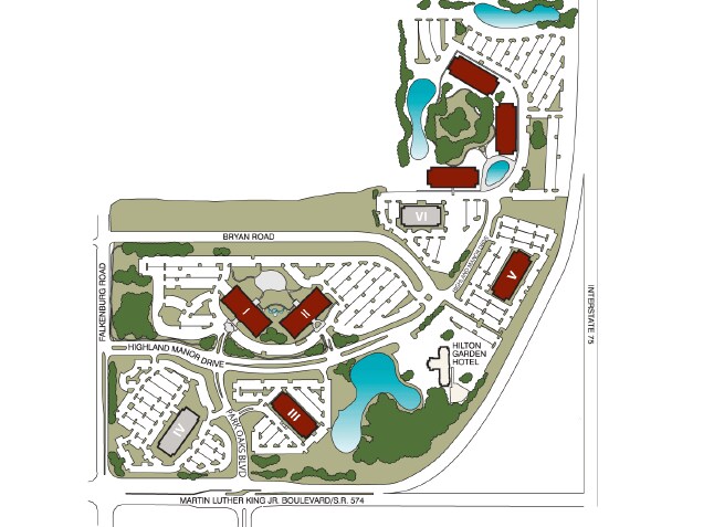 10401 Highland Manor Dr, Tampa, FL for sale - Site Plan - Image 1 of 1