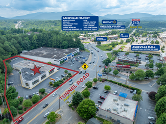 More details for 242-244 Tunnel Rd, Asheville, NC - Retail for Sale