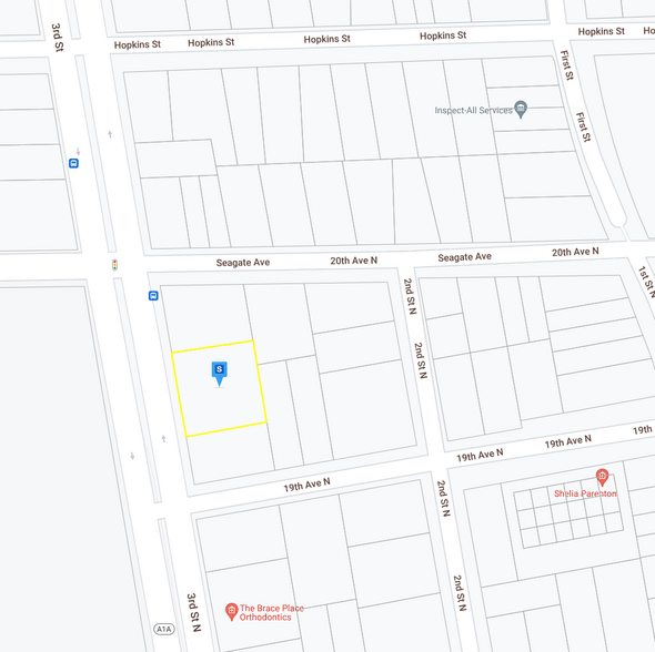 2017 3rd St N, Jacksonville Beach, FL for sale - Plat Map - Image 2 of 3