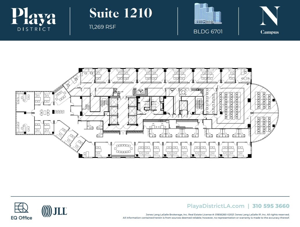 6100 Center Dr, Los Angeles, CA for lease Floor Plan- Image 1 of 1