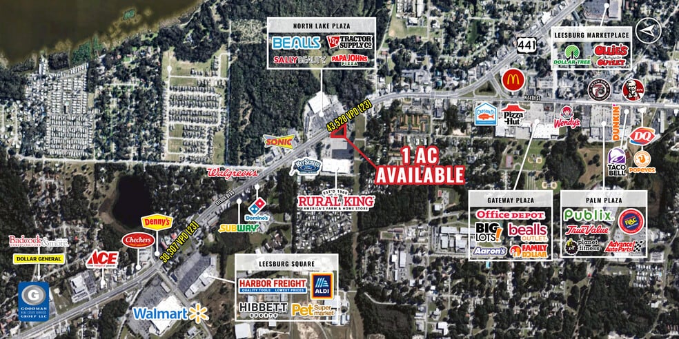 1719 N Citrus Blvd, Leesburg, FL for sale - Aerial - Image 2 of 2