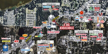 1719 N Citrus Blvd, Leesburg, FL - AERIAL map view