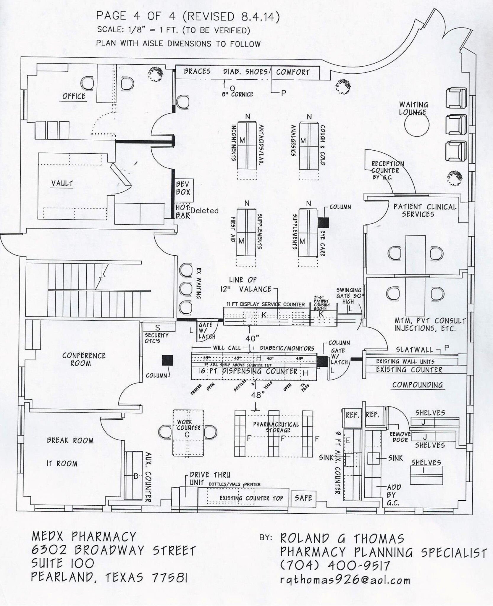 6302 W Broadway St, Pearland, TX for lease Site Plan- Image 1 of 11