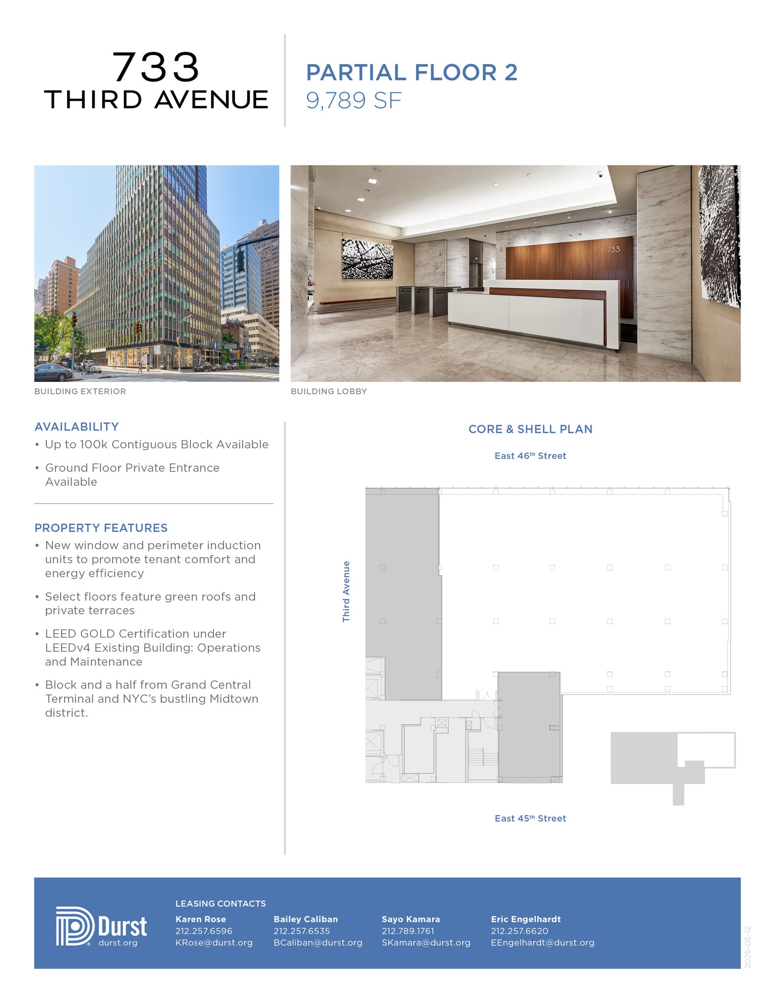 733 Third Ave, New York, NY for lease Building Photo- Image 1 of 1