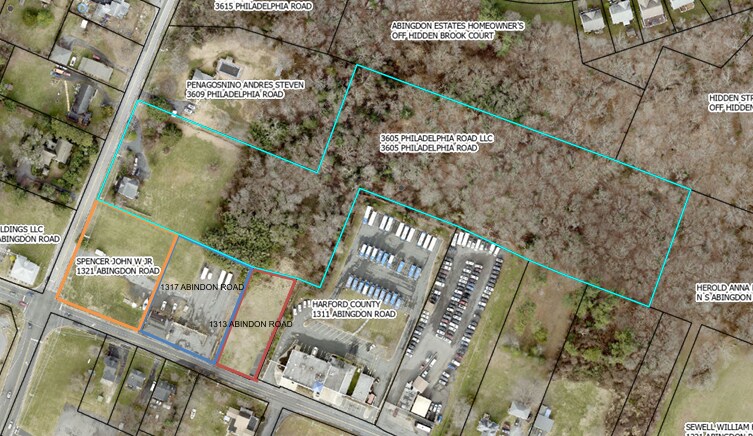 3605 Philadelphia Rd, Abingdon, MD for sale Aerial- Image 1 of 1