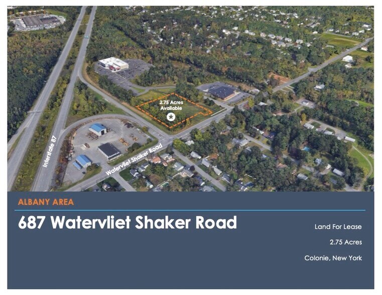 687 Watervliet Shaker Rd, Latham, NY for lease - Building Photo - Image 1 of 7