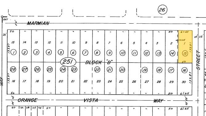 6785 Palm Ave, Riverside, CA for sale - Plat Map - Image 2 of 2