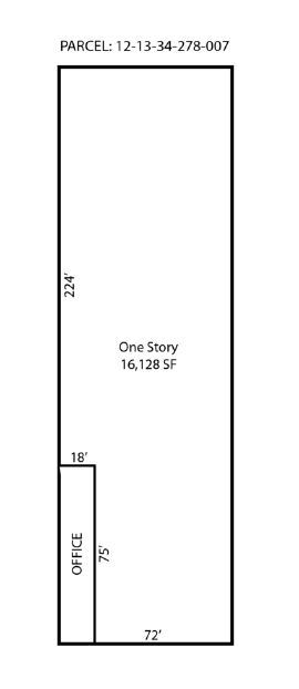 21701 Hoover Rd, Warren, MI for sale Floor Plan- Image 1 of 1