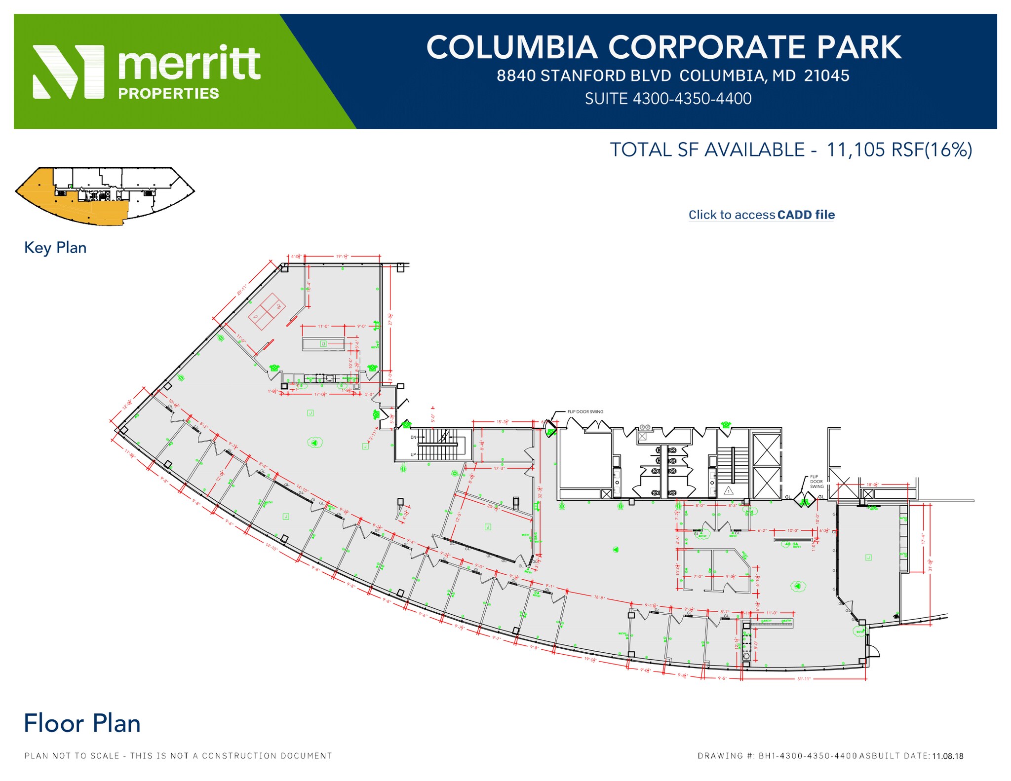 8830 Stanford Blvd, Columbia, MD for lease Floor Plan- Image 1 of 8