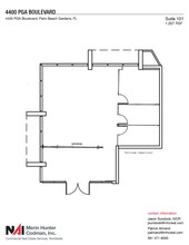 4400 Pga Blvd, Palm Beach Gardens, FL for lease Floor Plan- Image 2 of 2