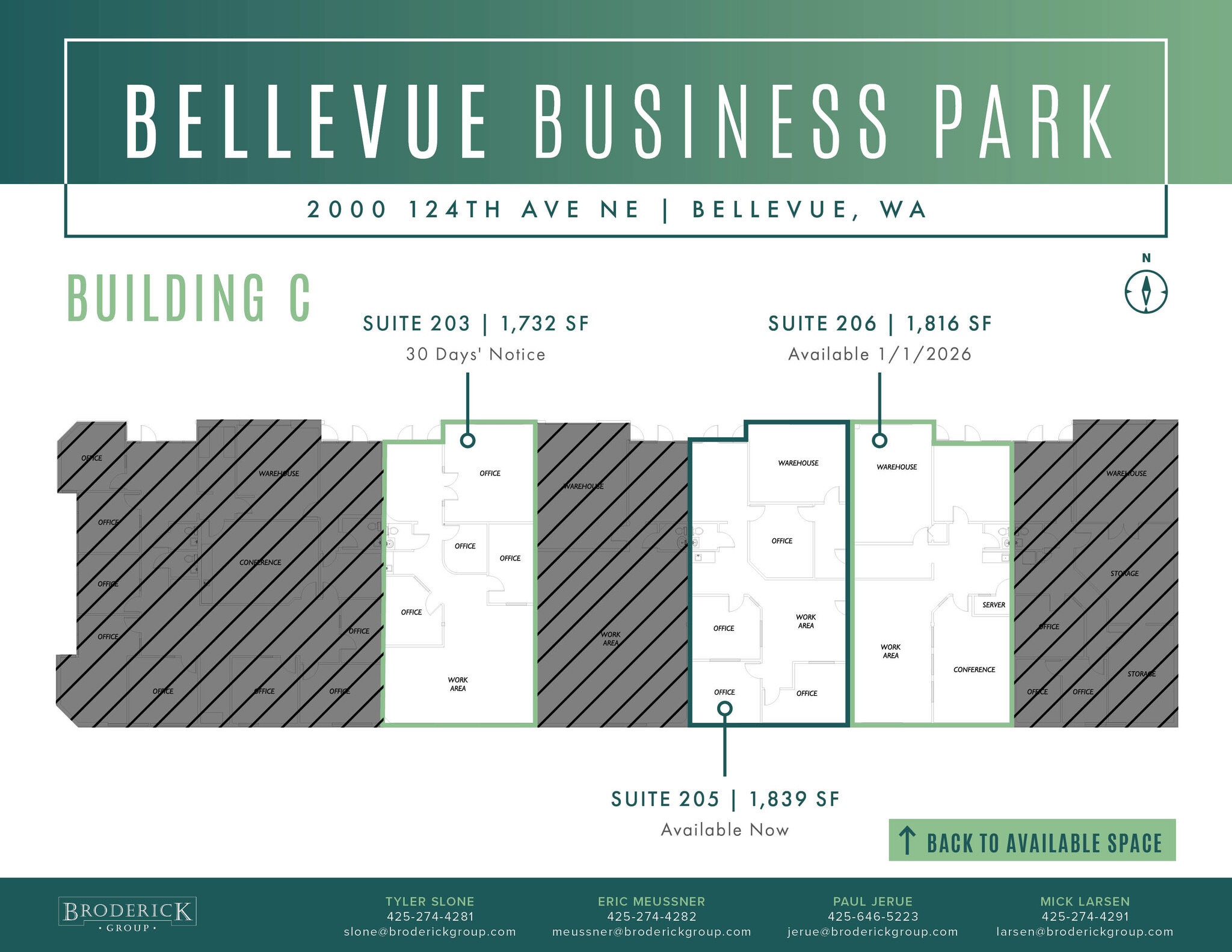 2000 124th Ave NE, Bellevue, WA for lease Floor Plan- Image 1 of 1