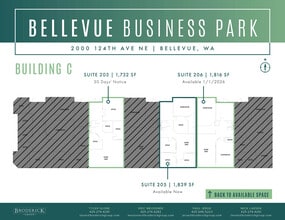 2000 124th Ave NE, Bellevue, WA for lease Floor Plan- Image 1 of 1