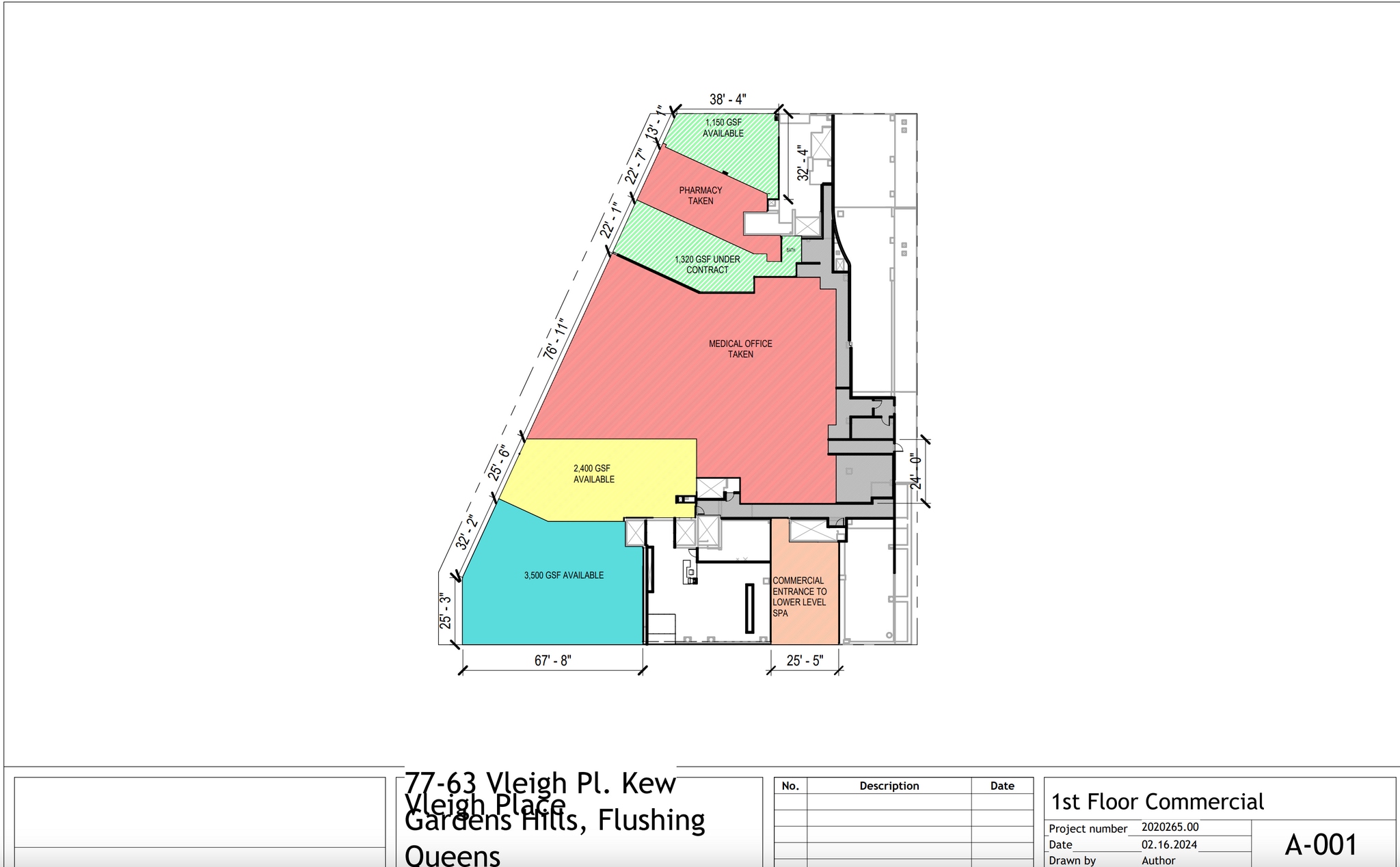 77-63 Vleigh Pl, Flushing, NY for lease Interior Photo- Image 1 of 1