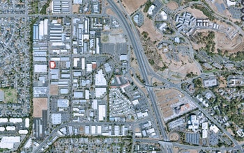 3340 Industrial Dr, Santa Rosa, CA - AERIAL  map view
