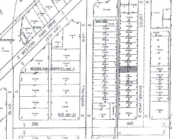 4224 N Craftsman Ct, Scottsdale, AZ for lease - Plat Map - Image 2 of 8