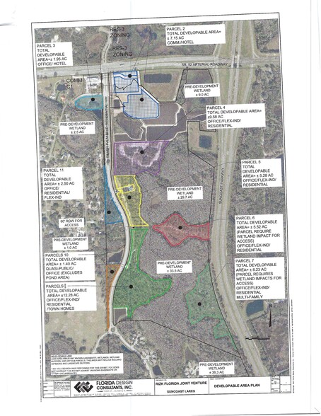 Silver Palms, Land O Lakes, FL for sale - Site Plan - Image 2 of 3