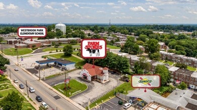 5340 N Springfield Rd, Clifton Heights, PA - Aerial  map view - Image1
