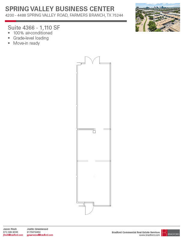 4440-4460 Spring Valley Rd, Dallas, TX for lease Floor Plan- Image 1 of 1