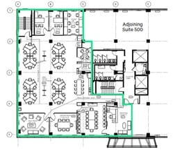 410 Adelaide St W, Toronto, ON for lease Floor Plan- Image 1 of 1