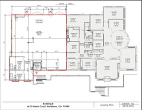 10 Harris Ct, Monterey, CA for lease Floor Plan- Image 2 of 6
