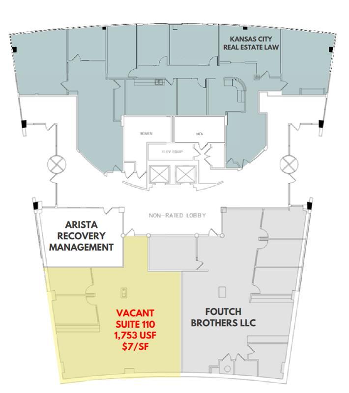 7505 NW Tiffany Springs Pky, Kansas City, MO for lease Floor Plan- Image 1 of 1