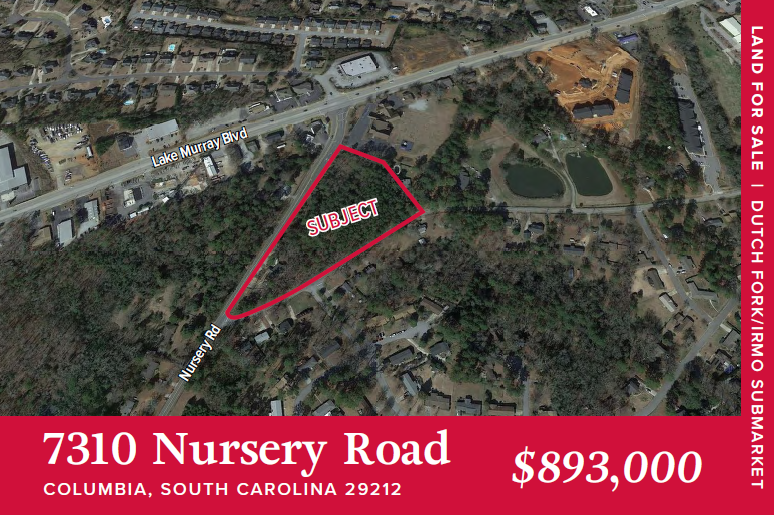 7310 Nursery Rd, Columbia, SC for sale - Building Photo - Image 1 of 2