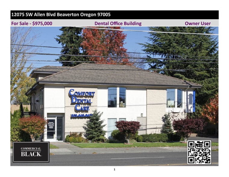 12075 SW Allen Blvd, Beaverton, OR for sale - Building Photo - Image 1 of 14