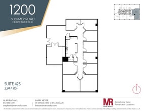 1200 Shermer Rd, Northbrook, IL for lease Floor Plan- Image 1 of 1