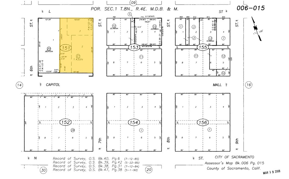 621 Capitol Mall, Sacramento, CA for lease - Plat Map - Image 2 of 47