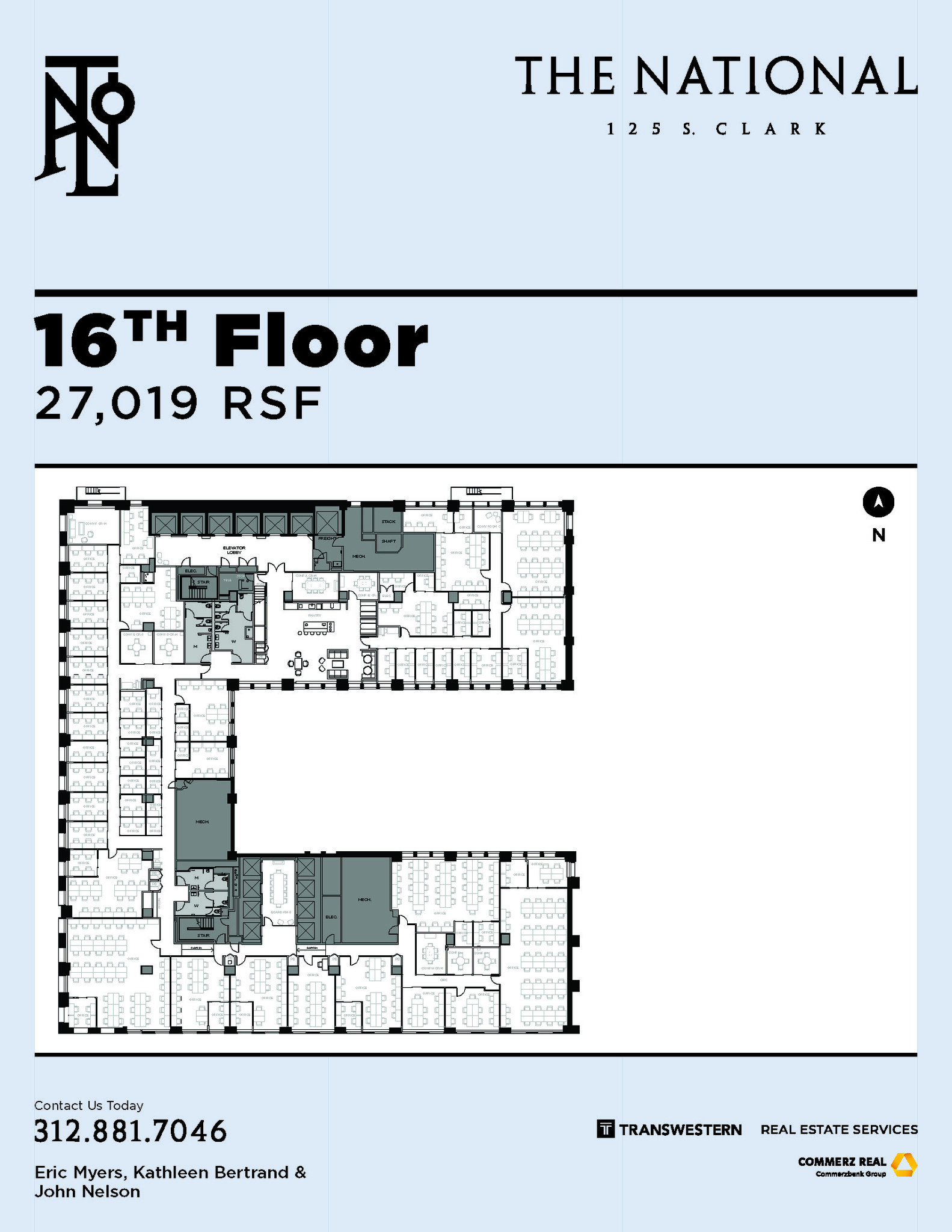 125 S Clark St, Chicago, IL for lease Floor Plan- Image 1 of 1